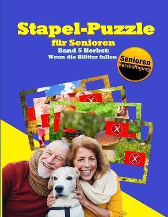 Stapelspiel - Seniorenarbeit- Stapel-Puzzle für Senioren - cover