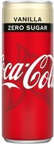 Coca Cola Zero Vanille Blikjes Tray 24 Stuks 25 cl