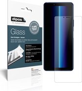 dipos I 2x Pantserfolie mat compatibel met Sony Xperia 10 II Beschermfolie 9H screen-protector (expres kleiner dan het glas omdat het gebogen is)