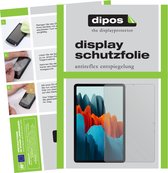 dipos I 2x Beschermfolie mat compatibel met Samsung Galaxy Tab S7 Plus Wi-Fi Folie screen-protector