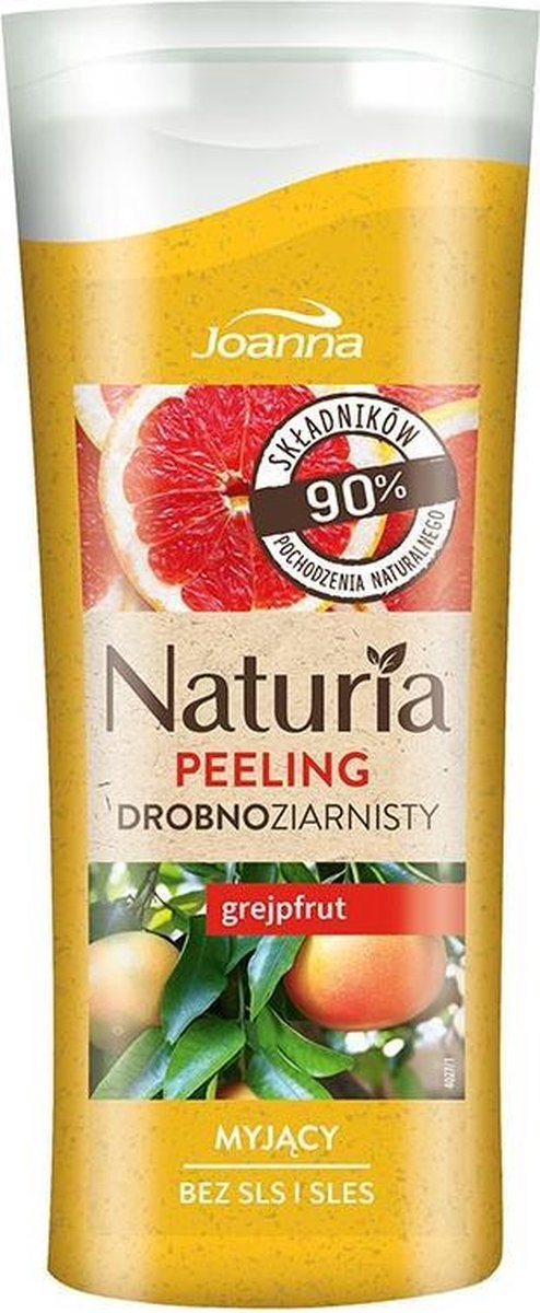 Naturia fijnkorrelige lichaamsscrub Grijze vruchten 100g