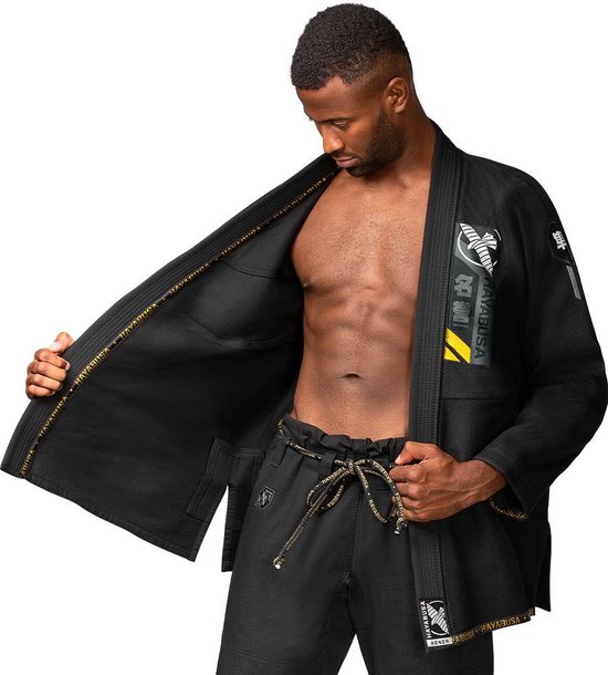 Hayabusa Ascend Léger BJJ Jiu Jitsu Gi Zwart A4