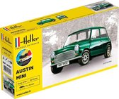 1:43 Heller 56153 Austin Mini Car - Starter Kit Plastic kit