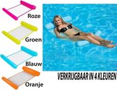 Waterhangmat - Opblaasbaar lounge luchtbed – Water hangmat - hangmat Blauw