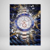 DEVICI Motiverende Wanddecoratie - Muurdecoratie - Rolex Daytona Black Panda - Canvas Wall Art Ingelijste Wanddecoratie Kantoor Ingelijste Kunstposters & Kunstprints