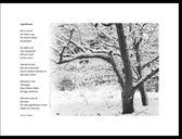 Acacia – Appelbomen – maçonniek gedicht in fotolijst zwart aluminium 30 x 40 cm