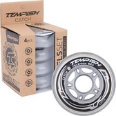 8 Pack Inline Skate Wielen Vervanging Wielen met Lagers 72mm/76mm/80mm, 88A voor Indoor Outdoor Beoogde Wiel Vervanging,Oranje,72mm