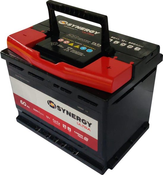 SYNERGY Ultra 60Ah 600A 12V R+ - Batterie - Batterie au plomb Batterie de  démarrage... | bol.com