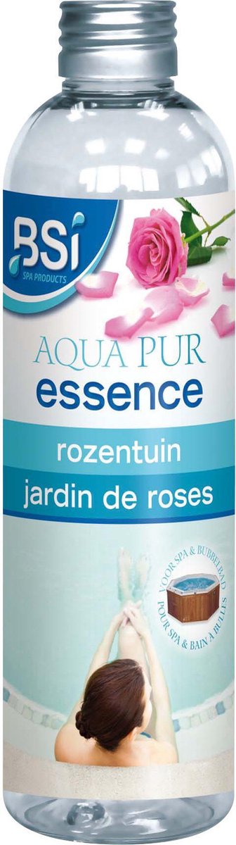 Goedkoopste BSI - Aqua Pur Essence Rozentuin - Zwembad -Geuressence voor in uw Spa of Bubbelbad - 250 ml