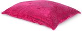 Drop & Sit Furry Zitzak - Roze - 130 x 150 cm - Voor Binnen