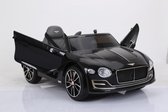 Bently EXP12 zwart - Softstart - Inclusief bentley deuren | Elektrische Kinderauto | Met afstandsbediening | Kinderauto voor 1 tot 6 jaar