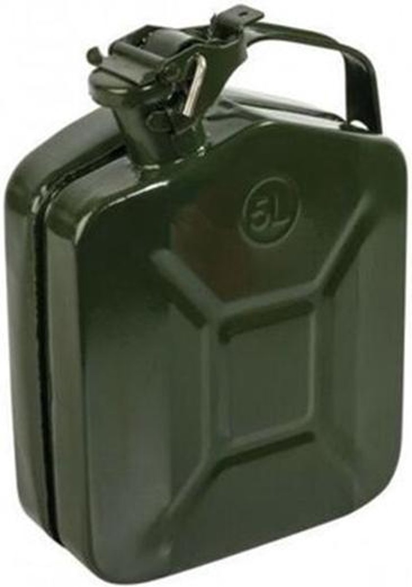 BTP - Jerrycan - 5L - Metaal - Groen - Brandstof