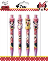 Disney Minnie Mouse - Balpennen - 4 Pennen - Pennen set