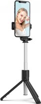 Selfie Stick - Tripod - Samsung - Bluetooth - Iphone 12 - Iphone 11 - Huawei - Universeel