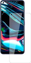 dipos I 2x Pantserfolie helder geschikt voor Oppo Realme 7 Pro Beschermfolie 9H screen-protector (expres kleiner dan het glas omdat het gebogen is)
