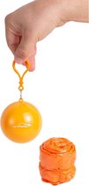 Koningsdag - Regenponcho Oranje - Sleutelhanger