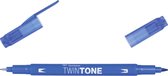 Tombow Twintone marker 15 blue