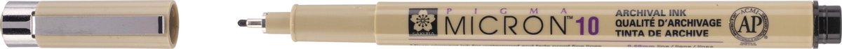 Merkloos Fineliner Pen Zwart - 0.6 mm