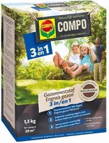 Compo BIO Gazonmeststof 3 in 1 - 3 kg