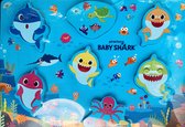 Baby Shark - Puzzel - 7 delig - Vormen puzzel