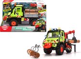 Dickie Toys Unimog U530 - 50 cm - Bestuurbare kraan - Licht & Geluid - Speelgoedvoertuig