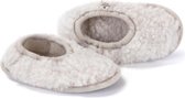 Alwero - Sloffen kids - 100% wol - Lichtgrijs - 29-30