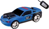 raceauto Key Racer licht en geluid 28 cm blauw