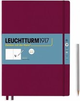 Leuchtturm1917 A4+ Master Schetsboek met harde kaft Port Red