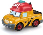 speelgoedauto Robocar Poli Mark junior die-cast geel