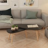 Lounge Set Tuinmeubels Voor Overkapping Salontafels Rond Industrieel - Ook Geschikt Voor Woonkamer - Nouchy®