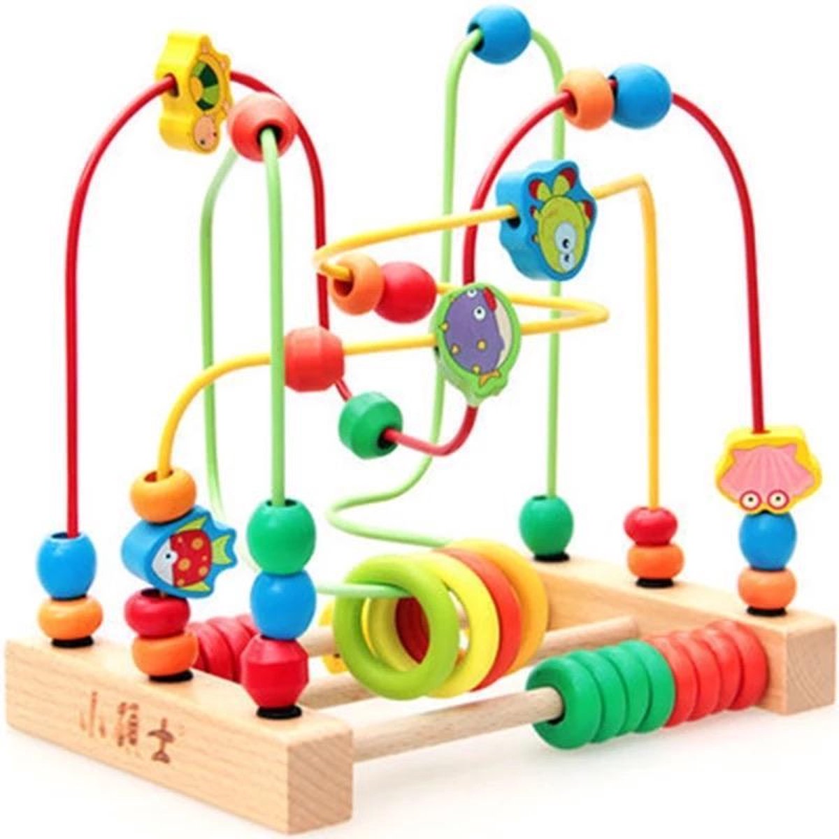 Buxibo Houten Telraam - Diverse Kleuren - Telraam Rekenen - 21,5 x 15 cm - Kinder Speelgoed Rekenrek - Educatief Spelen — afbeelding 16