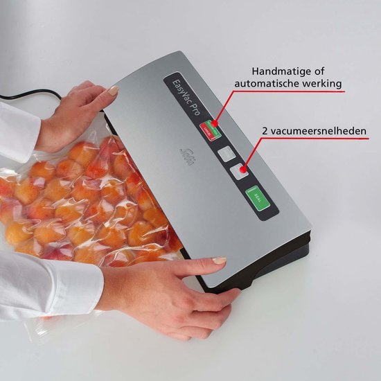 Solis Vac Pro 569 Vacumeermachine - Vacuum Sealer - Vacuummachine met Slangaansluiting - Grijs