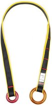Klimband met herstelbaar anker SRT-technologie Klimuitrusting voor 35,4 inch plantwerk (zwart-geel)
