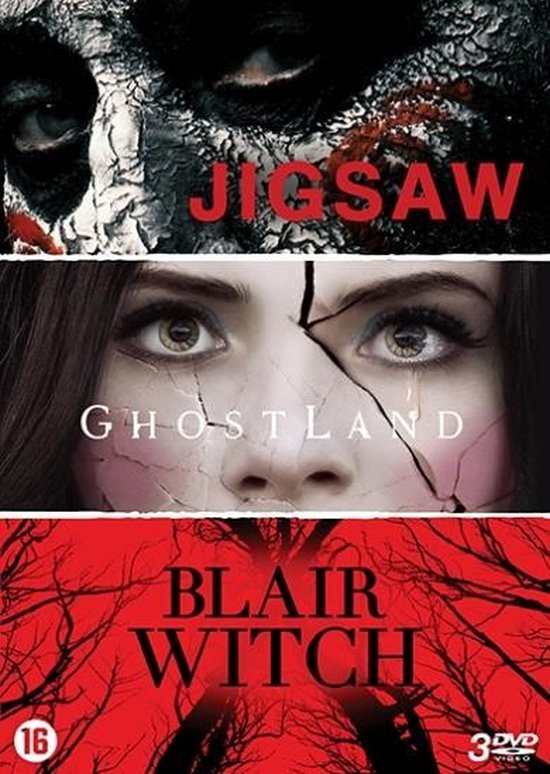 Jigsaw + Ghostland + Blair Witch (DVD)
