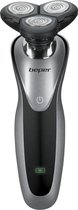 Beper P304 - Oplaadbaar Scheerapparaat - 3 Scheerbladen, IPX6 Waterdicht, Zwart / Zilver