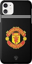 Manchester United iPhone 11 coque arrière noire TPU