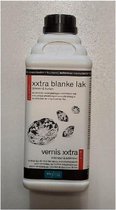 Polyvine XXtra Blanke Lak | Zijdeglans | 1 liter | sterkste 1 componenten lak | watergedragen | UV bestendig | flexibel | binnen lak | buiten lak