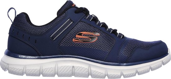Skechers Track Knockhill sneakers blauw - Maat 45