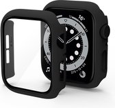 DrPhone FC3 - 360° Cover - Volledige Hoes + ingebouwde screenprotector - Geschikt Voor Apple Watch 44mm - Zwart