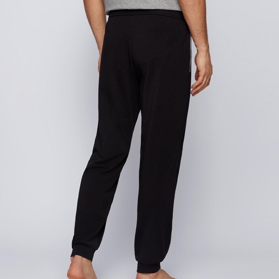 Hugo Boss heren lounge broek (dun) - zwart - Maat L | bol.com