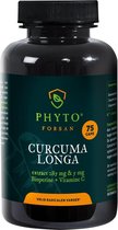 Curcuma Longa extract 75 capsules