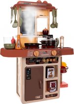 Ariko  kinderkeuken - Speelgoed keuken - Interactief - Keuken met  Licht, Geluiden, Stoom en Stromend Water - 63 cm hoog - inclusief batterijen