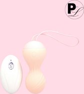Pure Lust - Vibrerend Eitje - Vibrerend Ei met Afstandsbediening - Draadloos Seksspeeltje - 10 standen - Remote Control Egg - Licht Roze