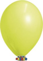 Zakje met 15 gele latex ballonnen - 30cm doorsnee (12 inch) - Biologisch afbreekbaar