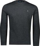 Polo Ralph Lauren  Trui Grijs Aansluitend - Maat M - Heren - Herfst/Winter Collectie - Wol
