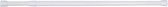 Livetti | Telescopic Douchestang | Douchegordijn Stang Roede | Shower Rod | Alumunium |  80-135 cm | Wit