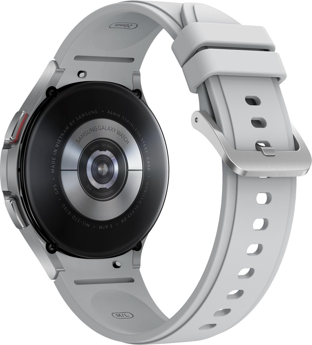 Samsung Galaxy Watch4 Classic - Smartwatch heren - 46mm - Silver | bol.com