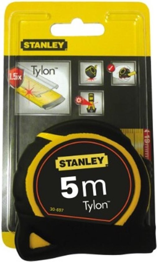 STANLEY Rolbandmaat STANLEY Tylon 5m - 19mm - 0-30-697