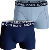 Björn Borg Boxershort Core - Onderbroeken - 2 stuks - Jongens - Maat 134-140 - Blauw