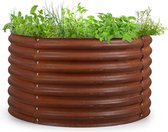blumfeldt Rust Grow Hoge kweekbak - voor het kweken van bloemen, kruiden en groenten - Roestkleurige finish
